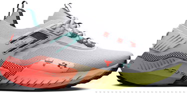 Кецове и обувки Under Armour Fitness UA GS Project Rock 5-WHT Сиво | 3025437-100, 1