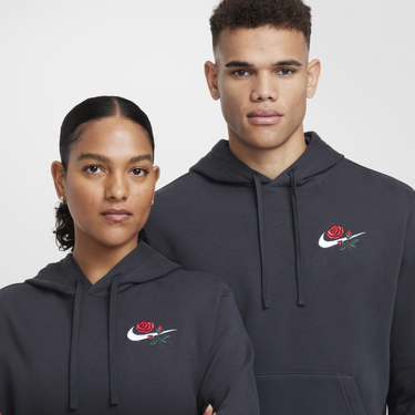 Суитчър Nike Sportswear Hoodie Fleece Сиво | HQ2633-060, 4