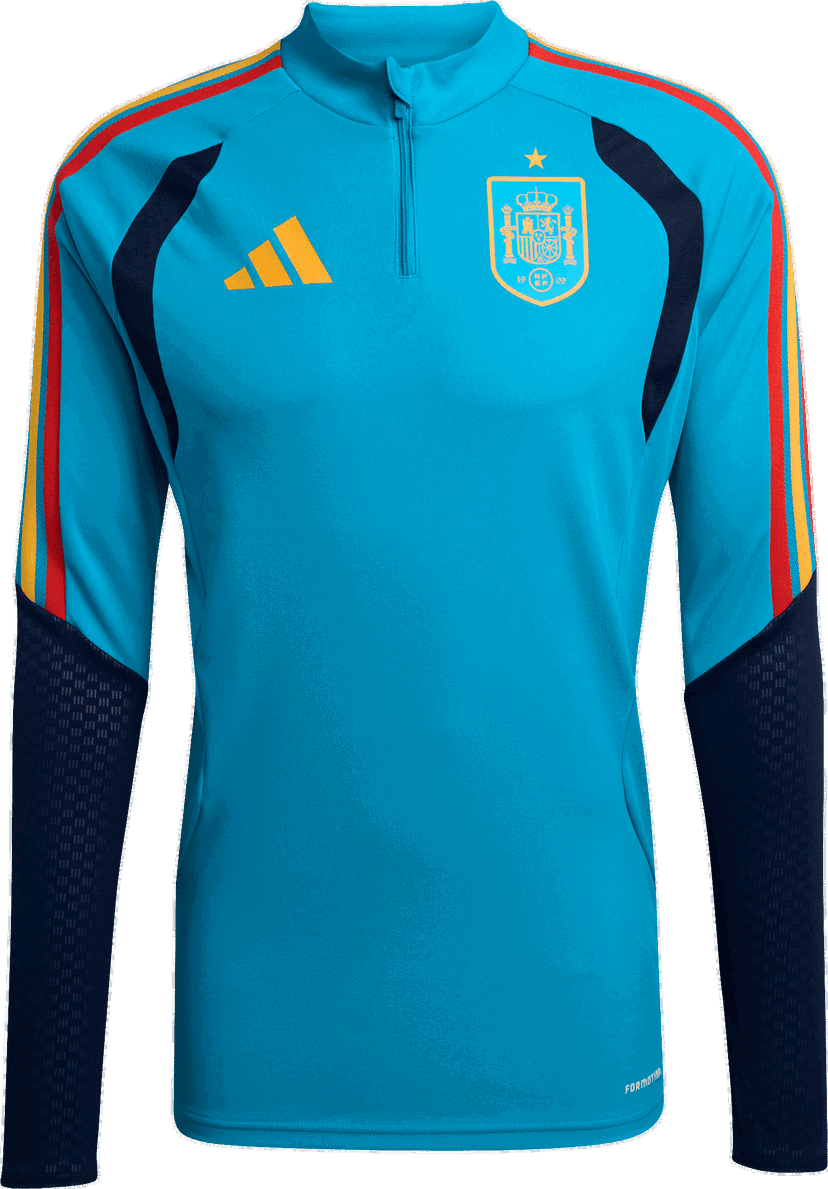 Фланелка adidas Originals Spain Tiro 26 Training Quarter-Zip Long-Sleeve Top Formotion Многоцветен | ka8196