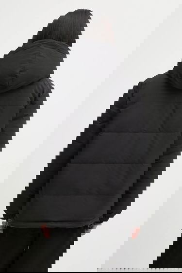 Пухо яке A.P.C. A.P.C. Doudoune Sam Hooded Puffer Jacket Черно | PSALJ.H30208, 2