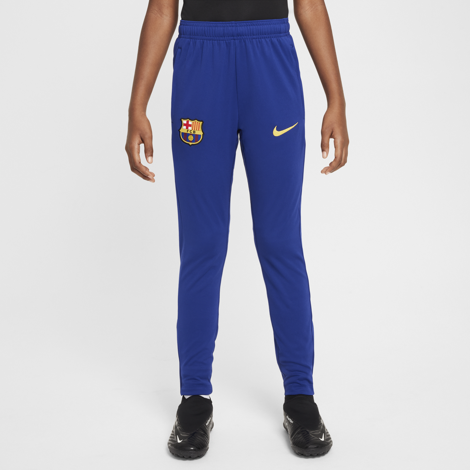Спортни панталони Nike FC Barcelona Academy Pro Dri-FIT Knit Soccer Pants Синьо | FQ2768-455, 1