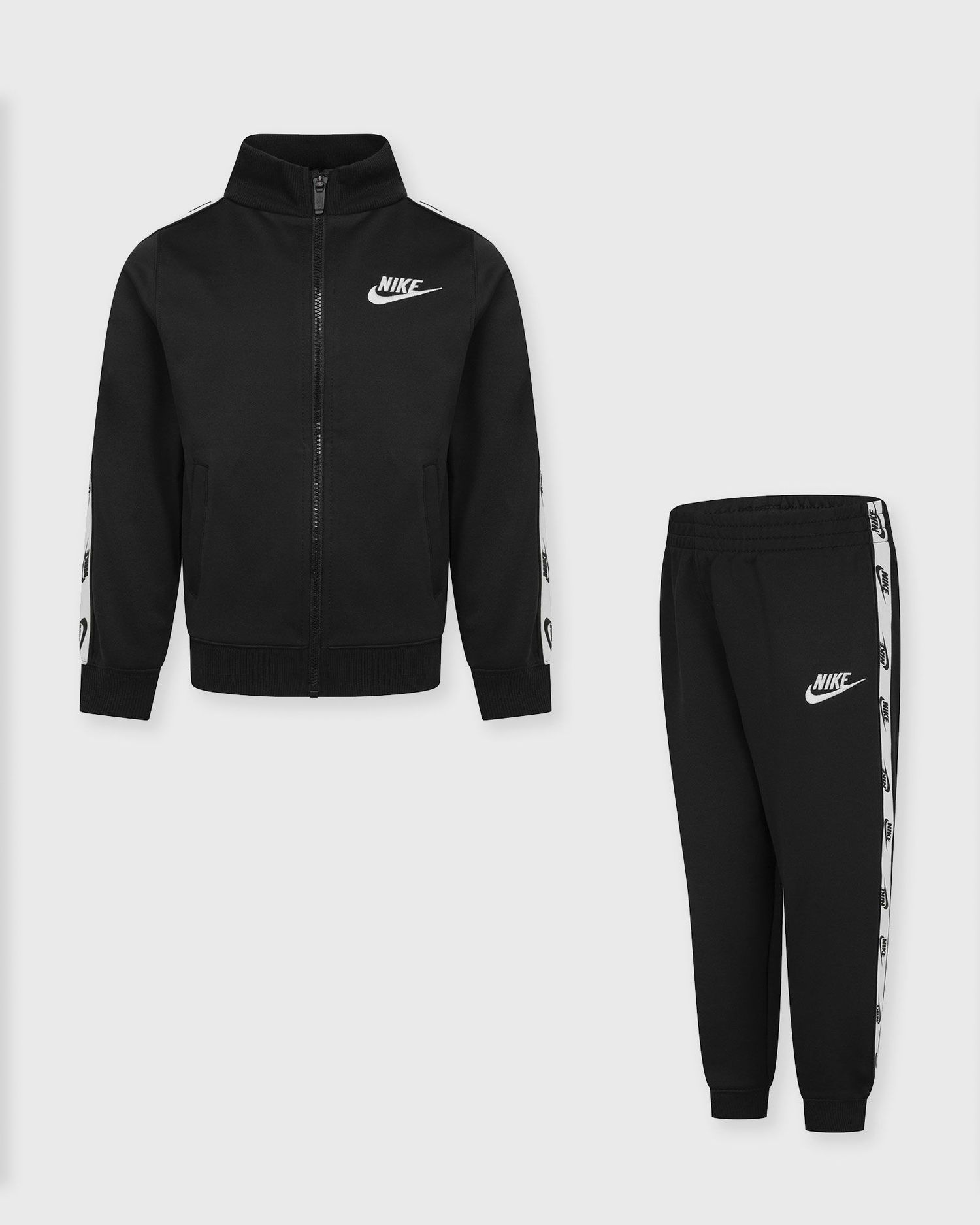 Комплект Nike Full Zip Tracksuit Set with Logo Tape Черно | 86M452-023, 0