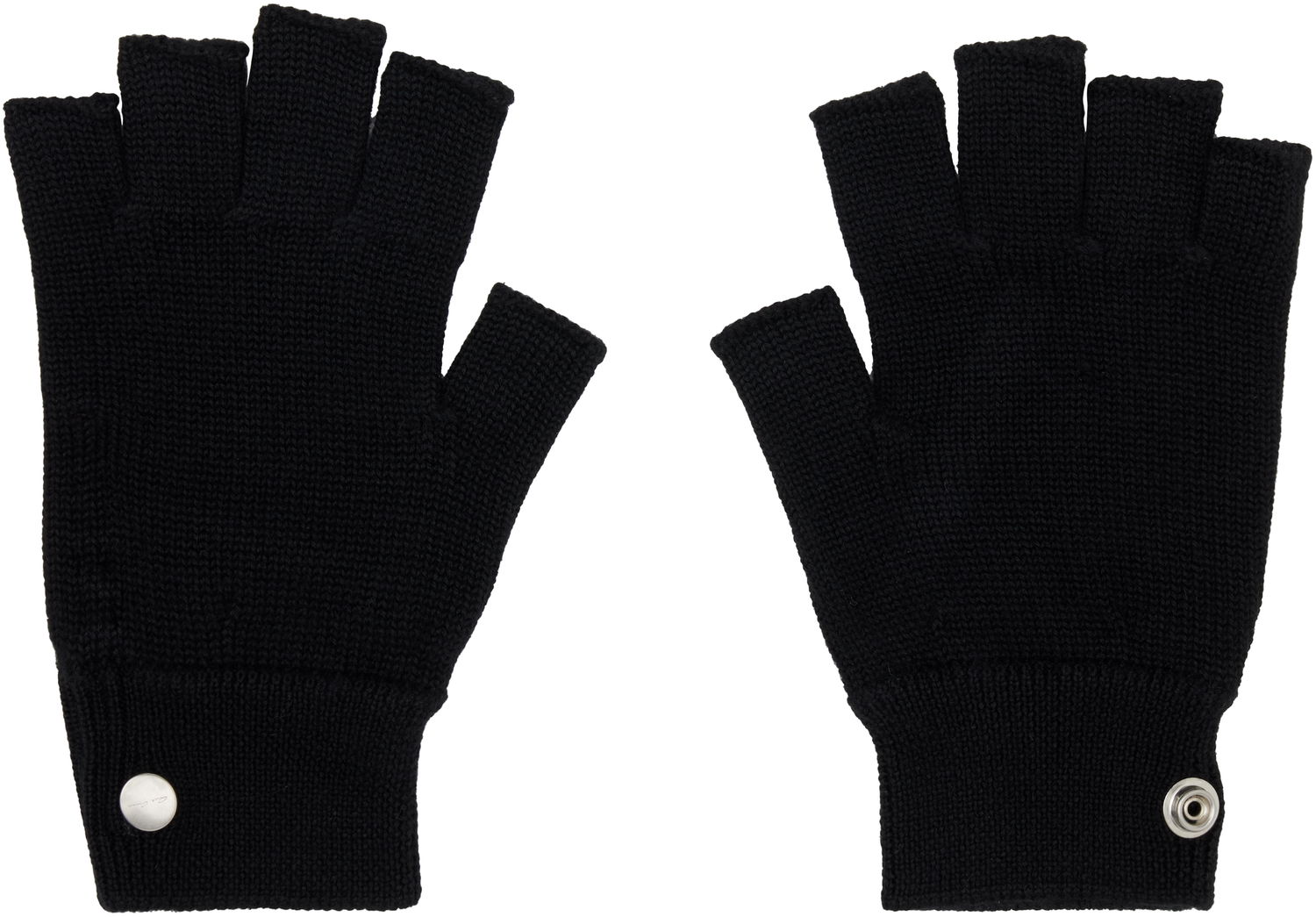 Ръкавици Rick Owens Rick Owens Concordians Fingerless Gloves Черно | RU02E1485 WS, 0