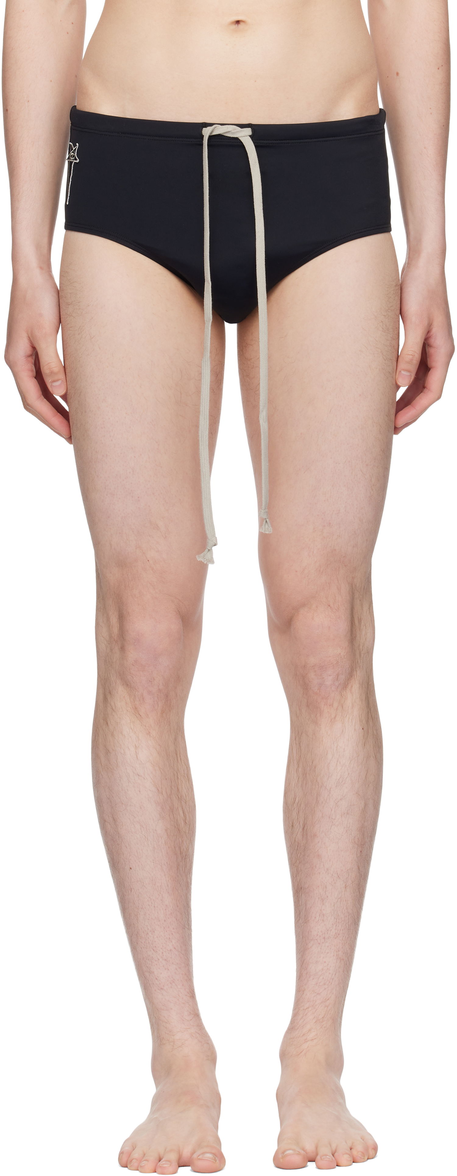 Бански Rick Owens Rick Owens Champion Edition Jersey Swim Briefs Черно | CM01E1692 CHJMW SWIM JERSEY, 0