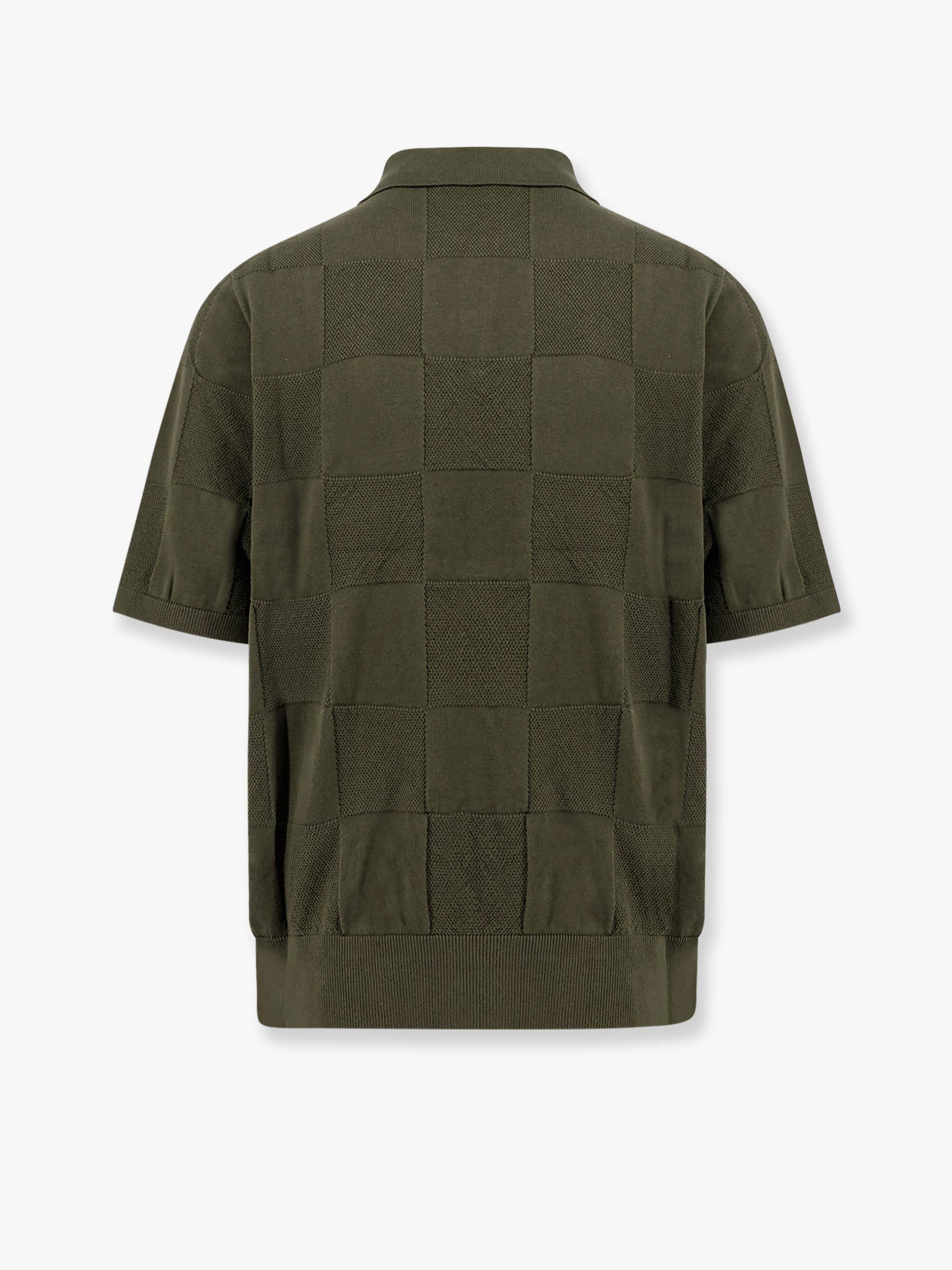 Поло тениска Carhartt WIP Carhartt WIP Checker Knitted Polo Shirt Зелено | I034535667XX, 1