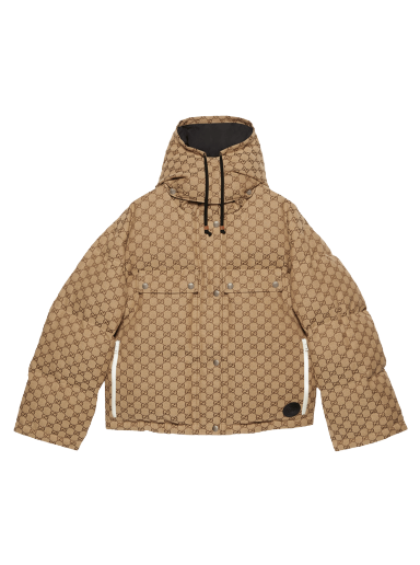 Пухо яке Gucci GG Puffer Jacket Бежово | 717558 Z9AAR 2184