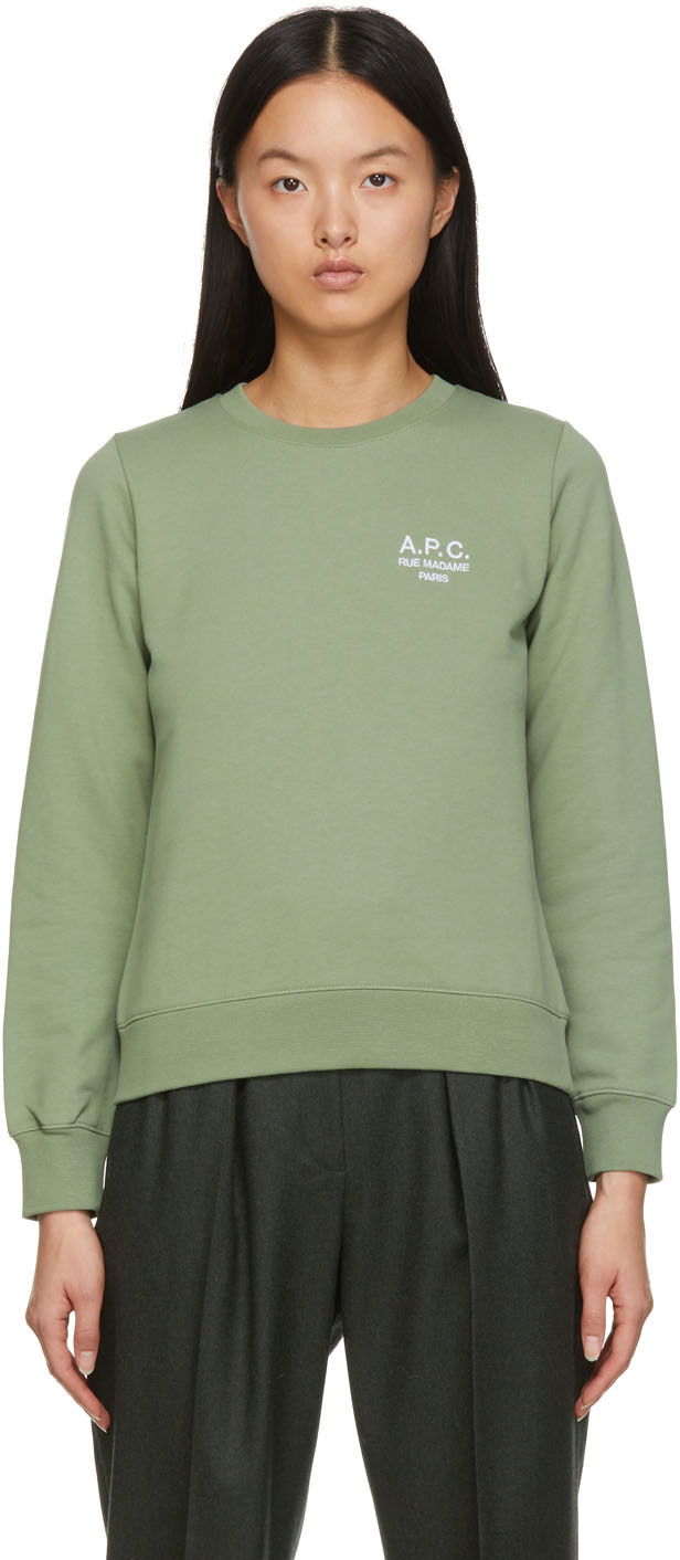 Суитчър A.P.C. Green Skye Зелено | COEBH-F27700, 0