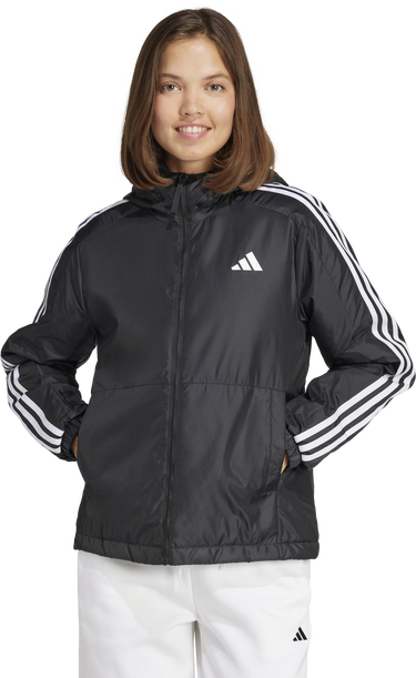 Яке adidas Originals Essentials 3-Stripes Hooded Jacket Черно | jd1025, 1