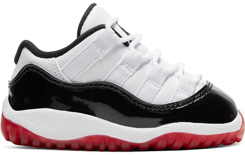Кецове и обувки Jordan Air Jordan 11 Retro Low Concord Bred Бяло | 505836-160, 0