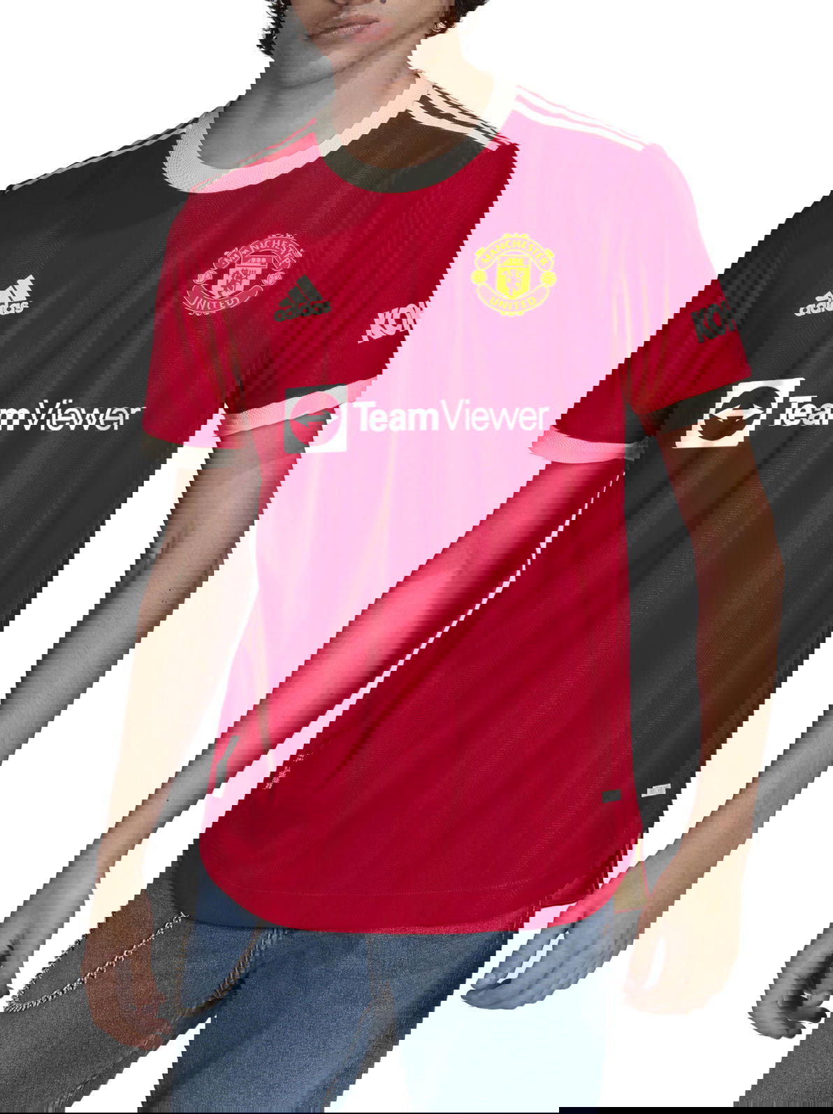 Фланелка adidas Originals Manchester United Authentic 2021/22 Home Jersey Червено | h31090, 0