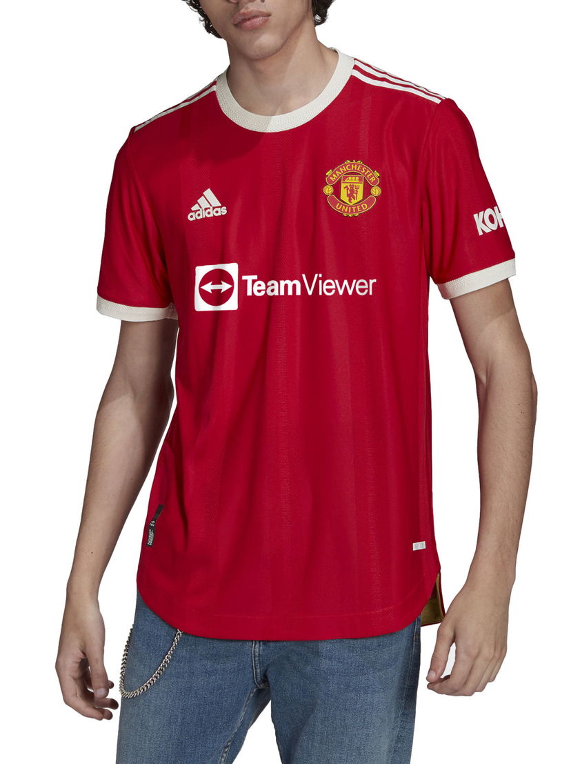 Фланелка adidas Originals Manchester United Authentic 2021/22 Home Jersey Червено | h31090