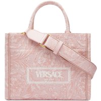 Голяма пазарска чанта Versace Medium Tote Bag Розово | 1011564-1A09741-2PQ2V, 1