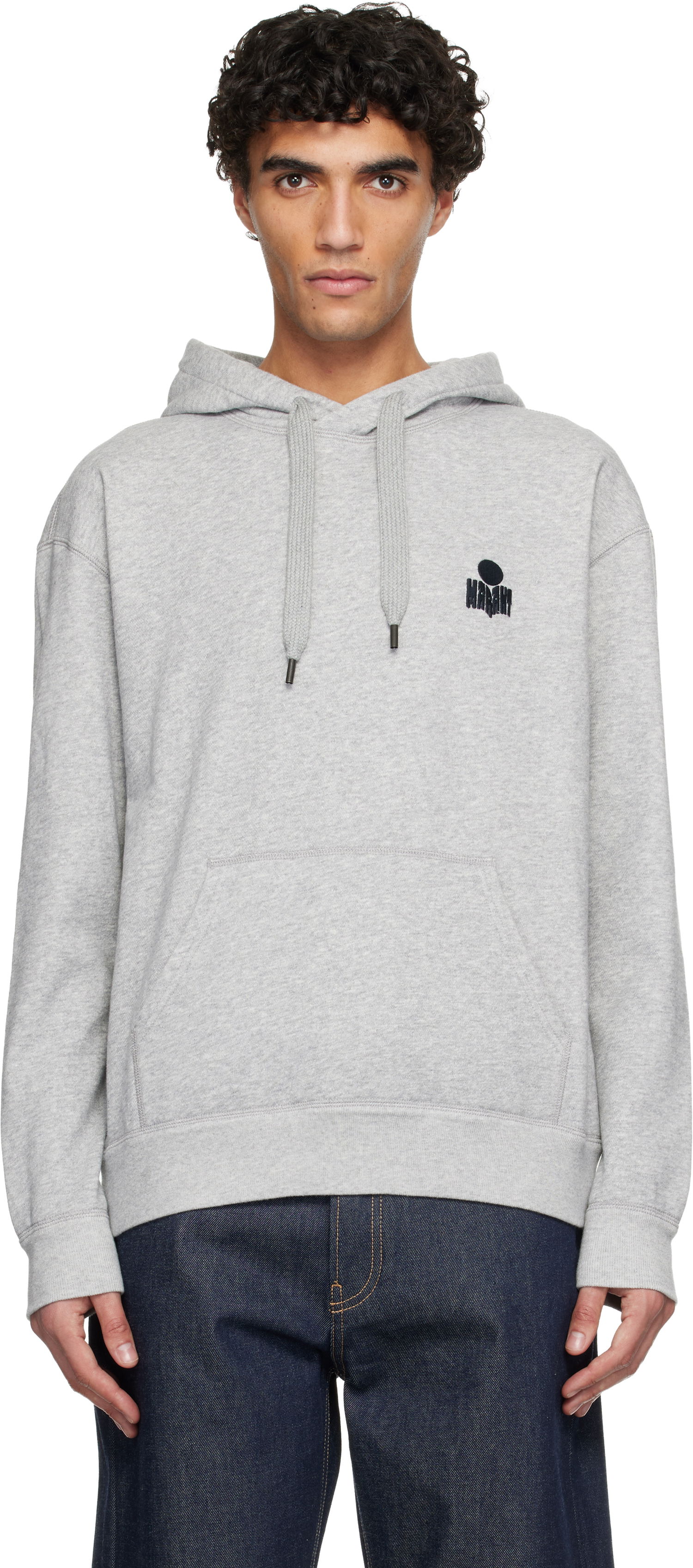 Суитчър ISABEL MARANT Isabel Marant Matte Hoodie Сиво | SW0050HA-D1M05H, 0