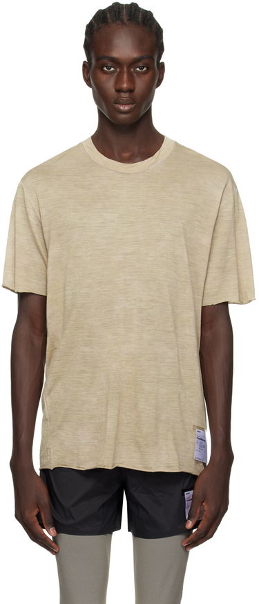 Тениска Satisfy Leightweight T-Shirt Бежово | 5088-SBG, 0