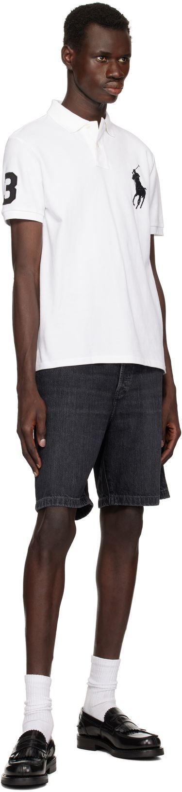 Поло тениска Polo by Ralph Lauren Polo Ralph Lauren Big Pony Polo Бяло | 710688969003, 3