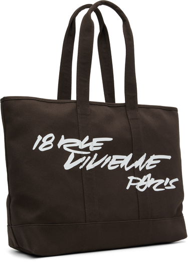 Голяма пазарска чанта KENZO Kenzo Paris Futura 2000 Edition Large Utility Tote Кафяво | FF68SA911F36, 2