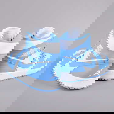 Кецове и обувки Jordan Air Jordan 1 Mid "UNC" Синьо | 554724-106, 3