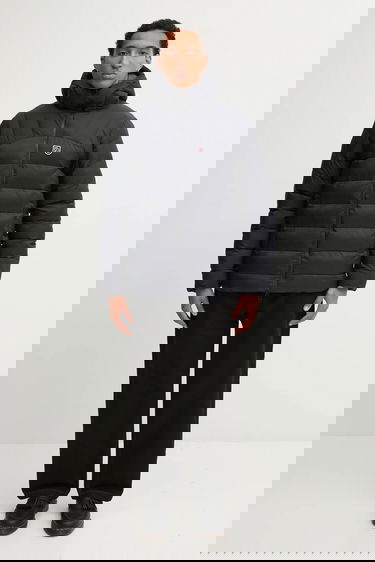 Пухо яке FJÄLLRÄVEN Expedition Hooded Puffer Jacket Черно | F12500152, 5