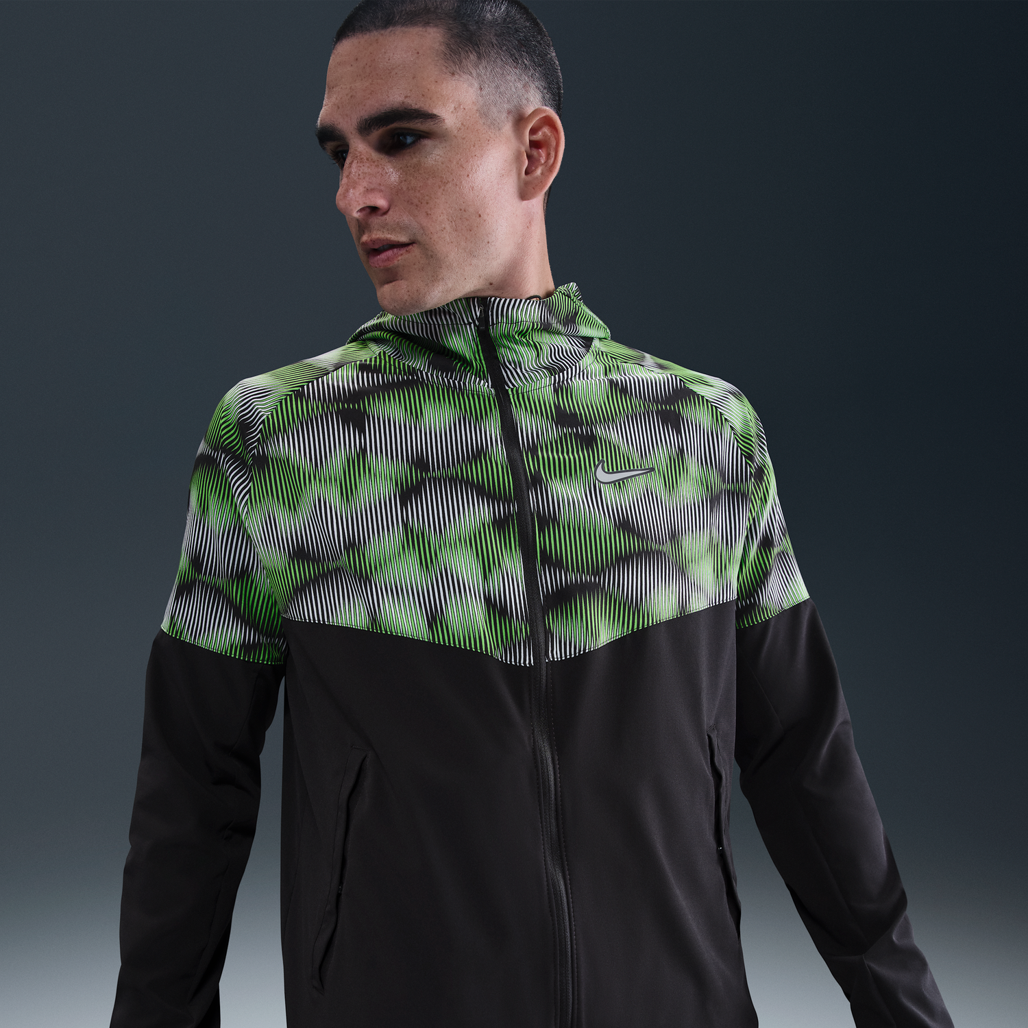 Ветровка Nike Nike Miler Running Jacket Черно | IM2084-010, 1