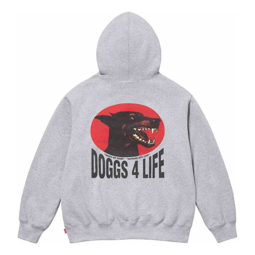 Суитчър Supreme Doggs Graphic Print Hoodie Сиво | SUP-SS24-179