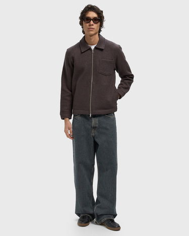 Дънки Samsoe Samsoe SATIMOTHY Washed Wide Leg Jeans Сиво | M25300082-BURNT-OAK, 2