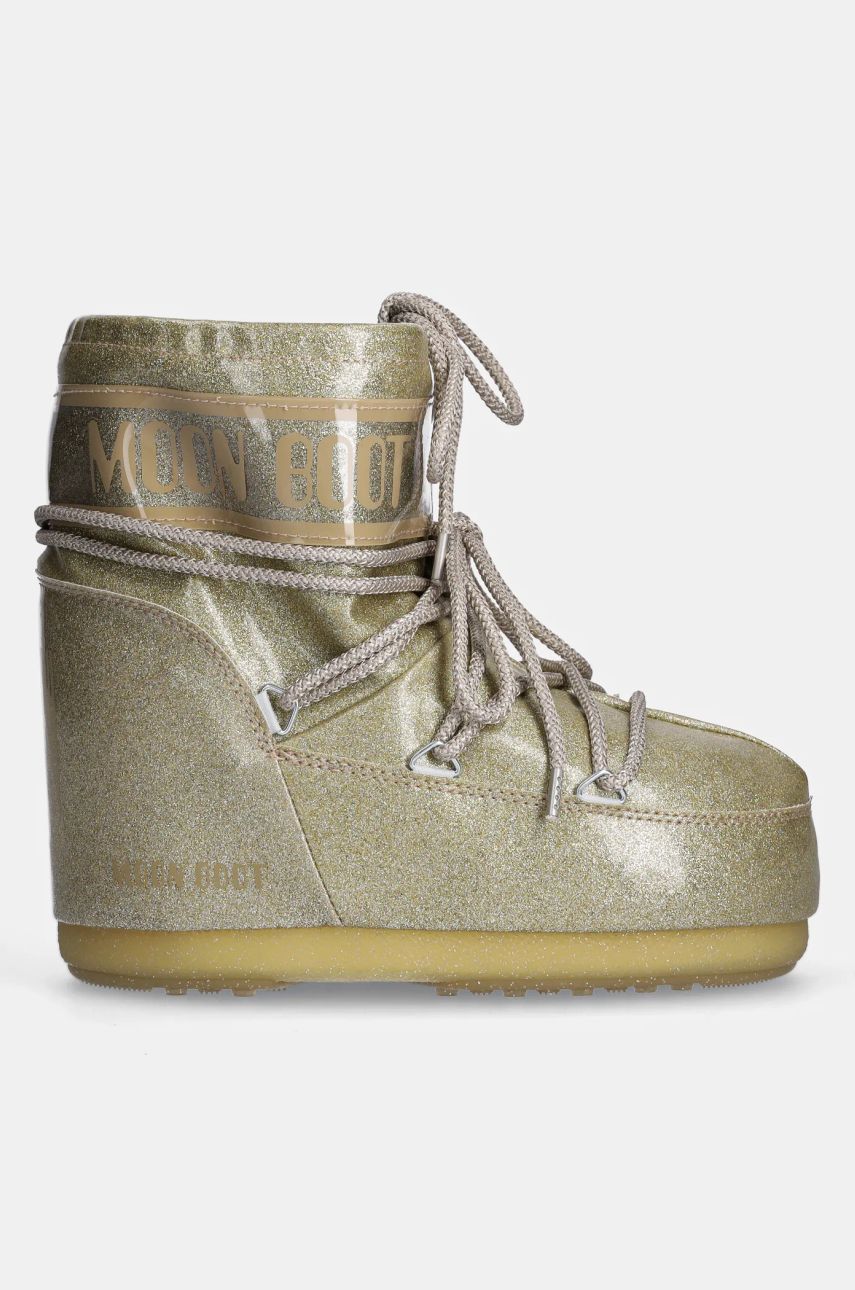 Кецове и обувки Moon Boot Glitter Snow Boots Бежово | 80D1409440.B002, 1