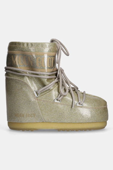 Кецове и обувки Moon Boot Glitter Snow Boots Бежово | 80D1409440.B002, 1