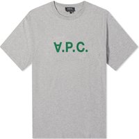 Тениска A.P.C. Heavyweight VPC Logo T-Shirt Сиво | COFDW-H26324-PLB, 1