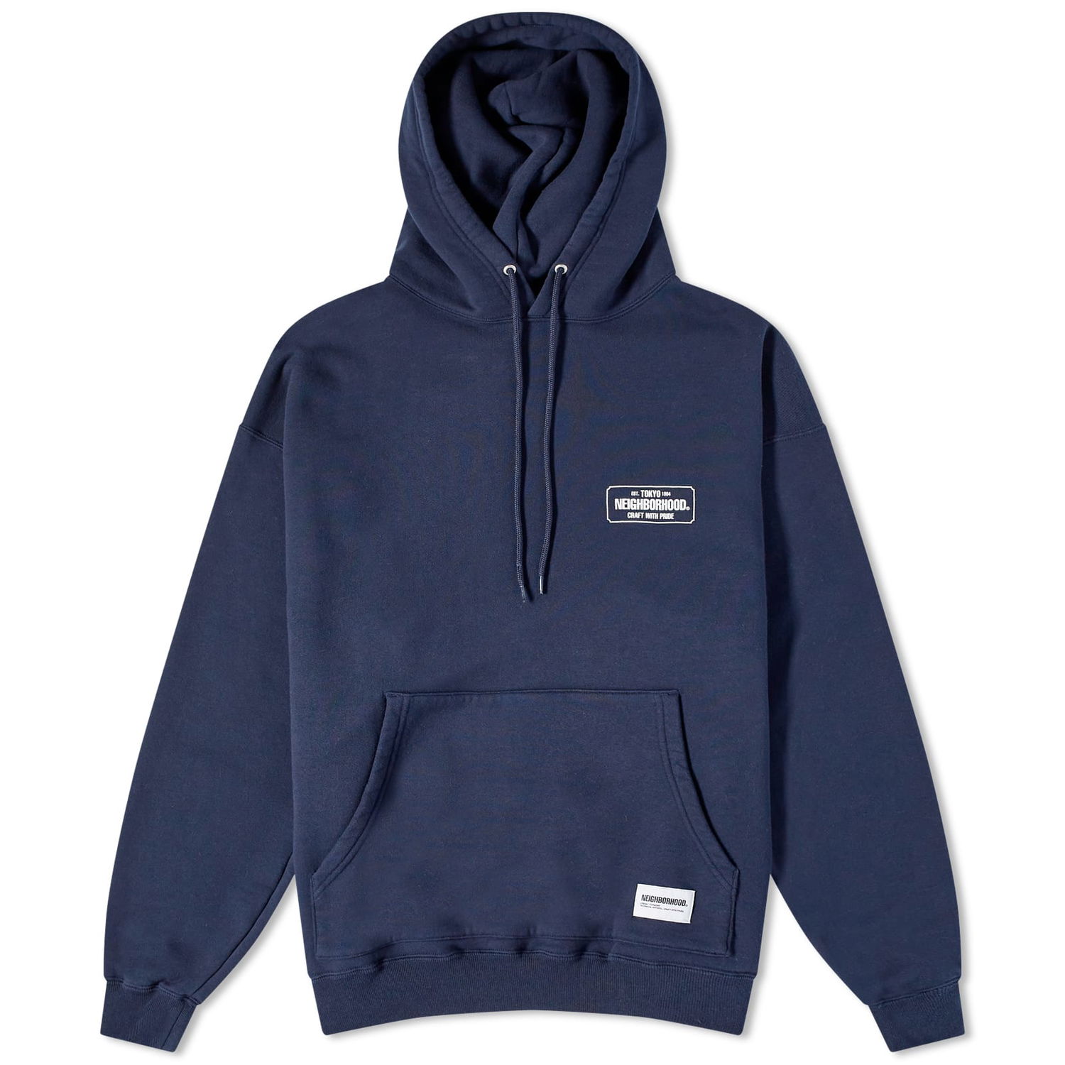 Суитчър Neighborhood Classic Hoodie Тъмно синьо | 232UWNH-CSM03-NY, 0
