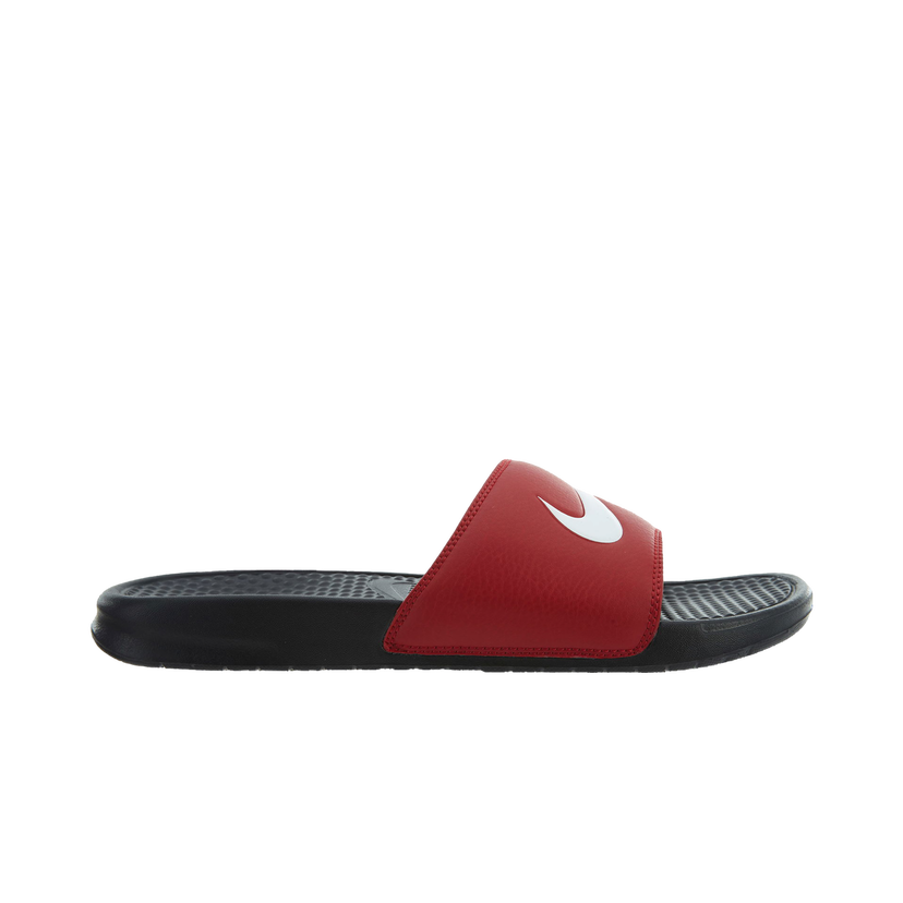 Кецове и обувки Nike Benassi Swoosh Black/White-Gym Red Черно | 312618-006