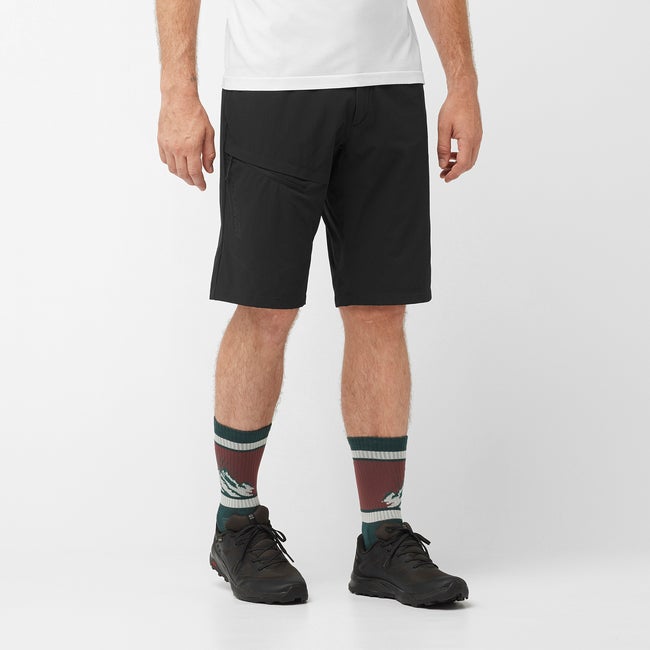 Къси панталони Salomon Hiking Shorts Черно | LC2019800, 0