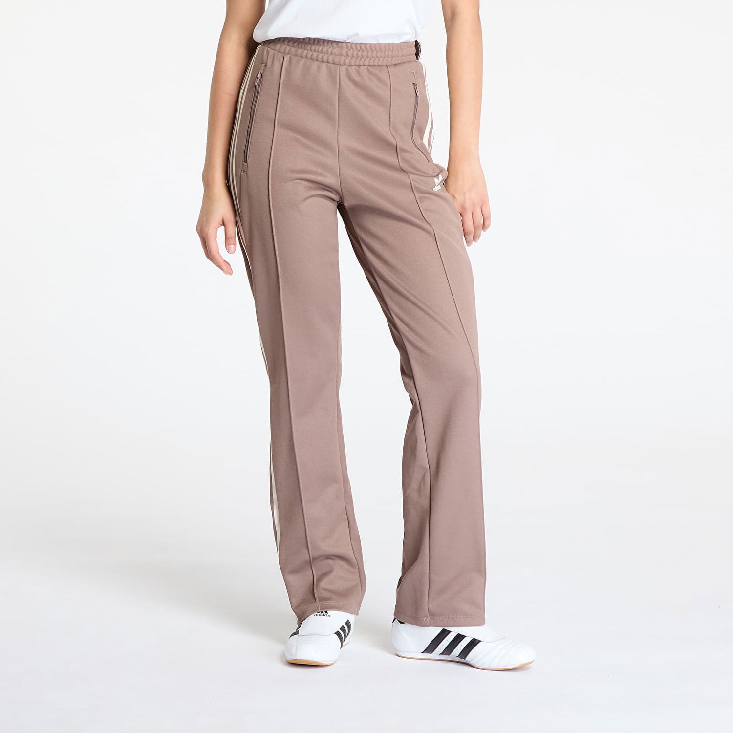 Спортни панталони adidas Originals Adicolor Classic Track Pants Regular Tapered Leg Кафяво | JC5792, 0