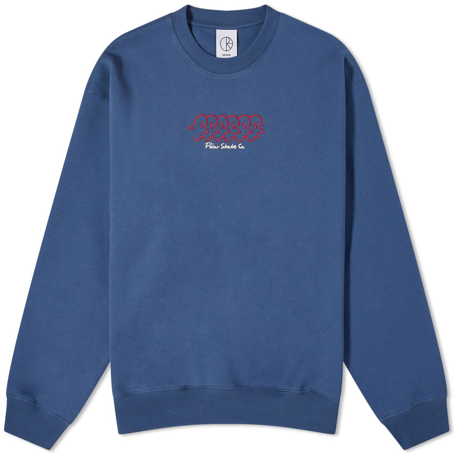 Пуловер Polar Skate Co. Faces Crewneck Тъмно синьо | PSC-W23-22, 0