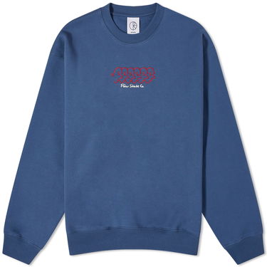 Пуловер Polar Skate Co. Faces Crewneck Тъмно синьо | PSC-W23-22, 0