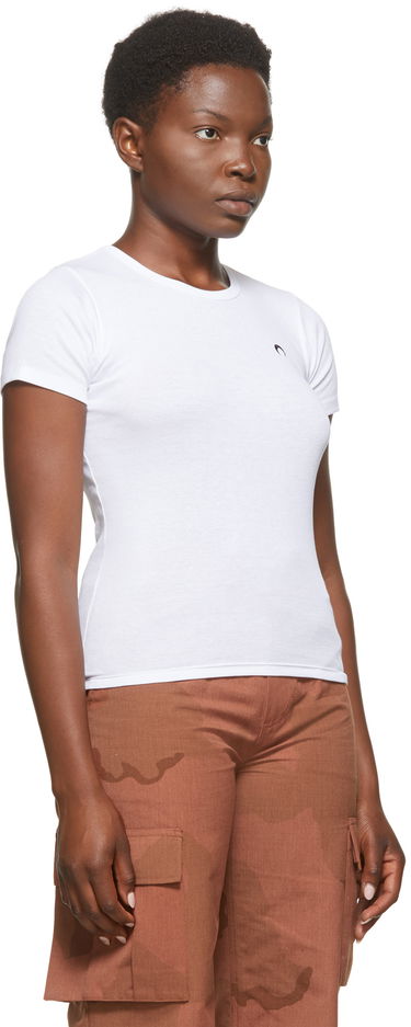 Тениска Marine Serre Marine Serre Moon Minifit T-Shirt Бяло | T067FW20W, 1