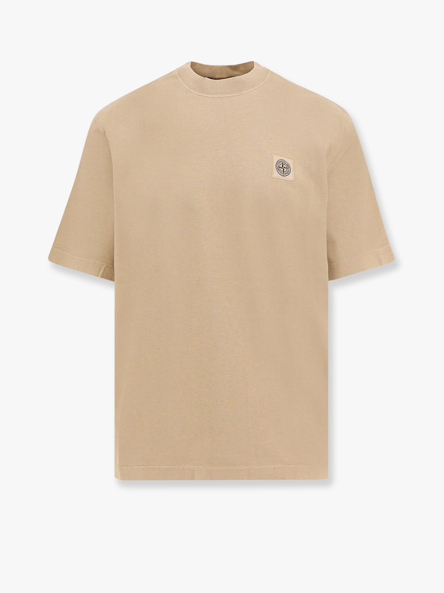 Тениска Stone Island Stone Island Badge Logo T-Shirt Бежово | K1S152100034S0115V0094, 0