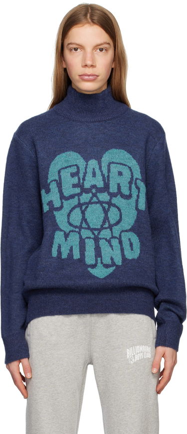 Пуловер BILLIONAIRE BOYS CLUB Billionaire Boys Club Heart and Mind Turtleneck Sweater Синьо | B23142, 0