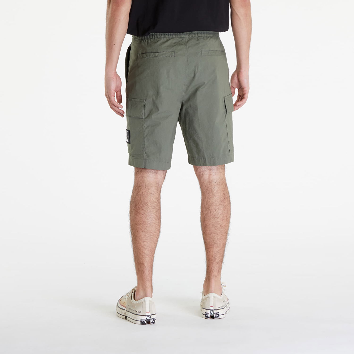 Къси панталони CALVIN KLEIN Washed Cargo Shorts Green Зелено | J30J325138 LDY, 1