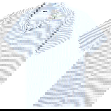 Риза YMC Malick Vacation Stripe Shirt Синьо | P2WML-40, 1
