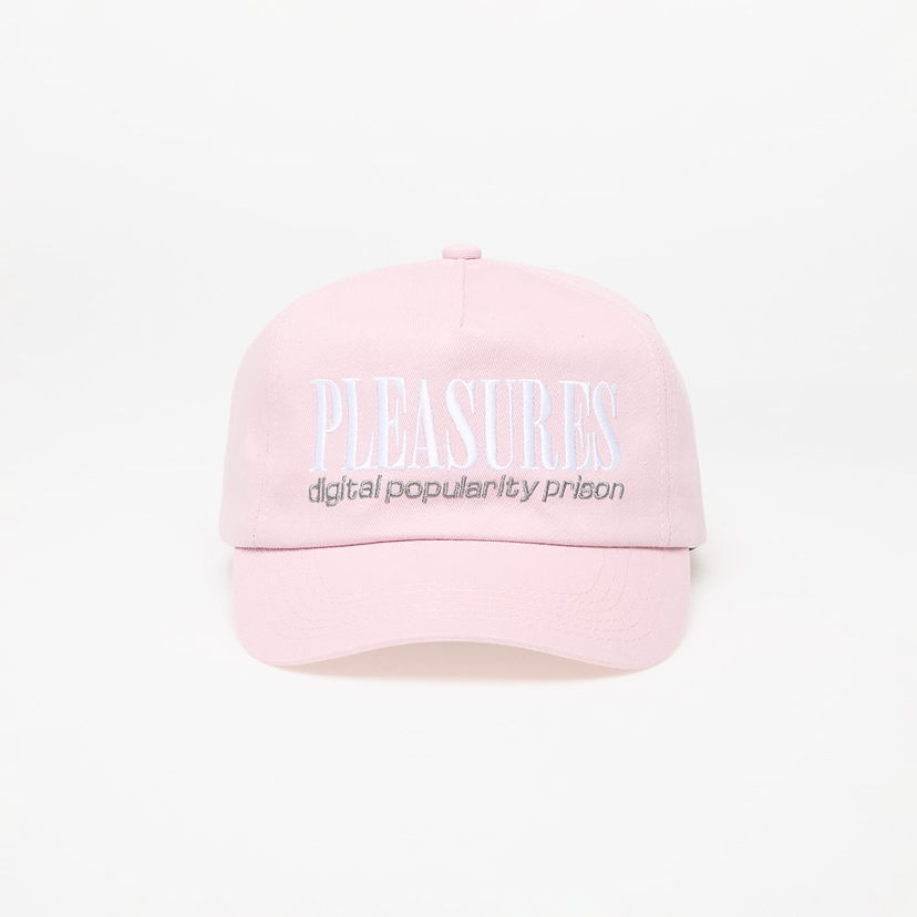 Шапка с козирка Pleasures Digital Snapback Cap Розово | P24W051 MAUVE