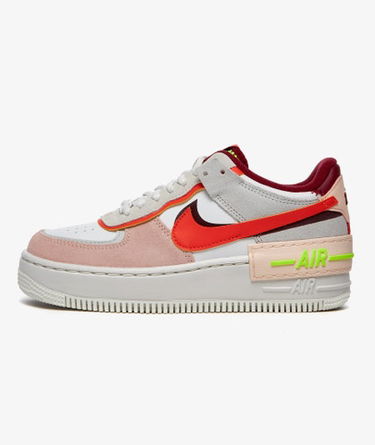 Кецове и обувки Nike Air Force 1 Shadow "Team Red Orange Pearl" W Розово | cu8591-600, 0