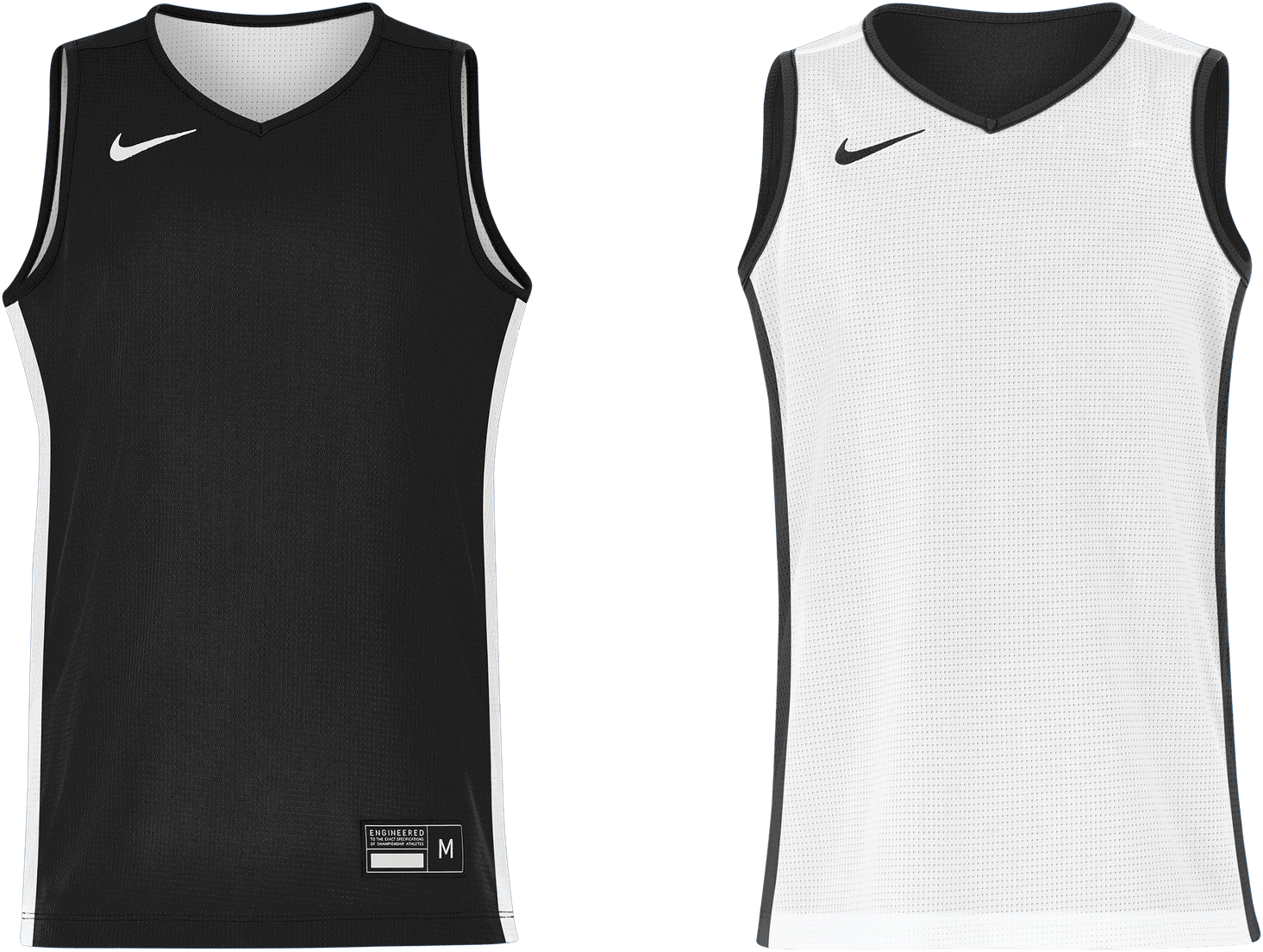 Фланелка Nike Team25 Stock Reversible Basketball Jersey Черно | a19920-010, 0