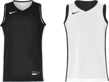 Фланелка Nike Team25 Stock Reversible Basketball Jersey Черно | a19920-010, 0