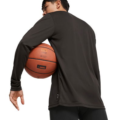 Тениска Puma Hoops Team LS Shooting Shirt Черно | 676637-01, 1
