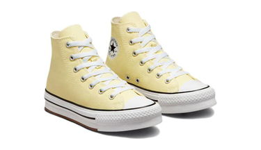 Кецове и обувки Converse Chuck Taylor All Star Eva Lift GS Жълто | A02488C, 3
