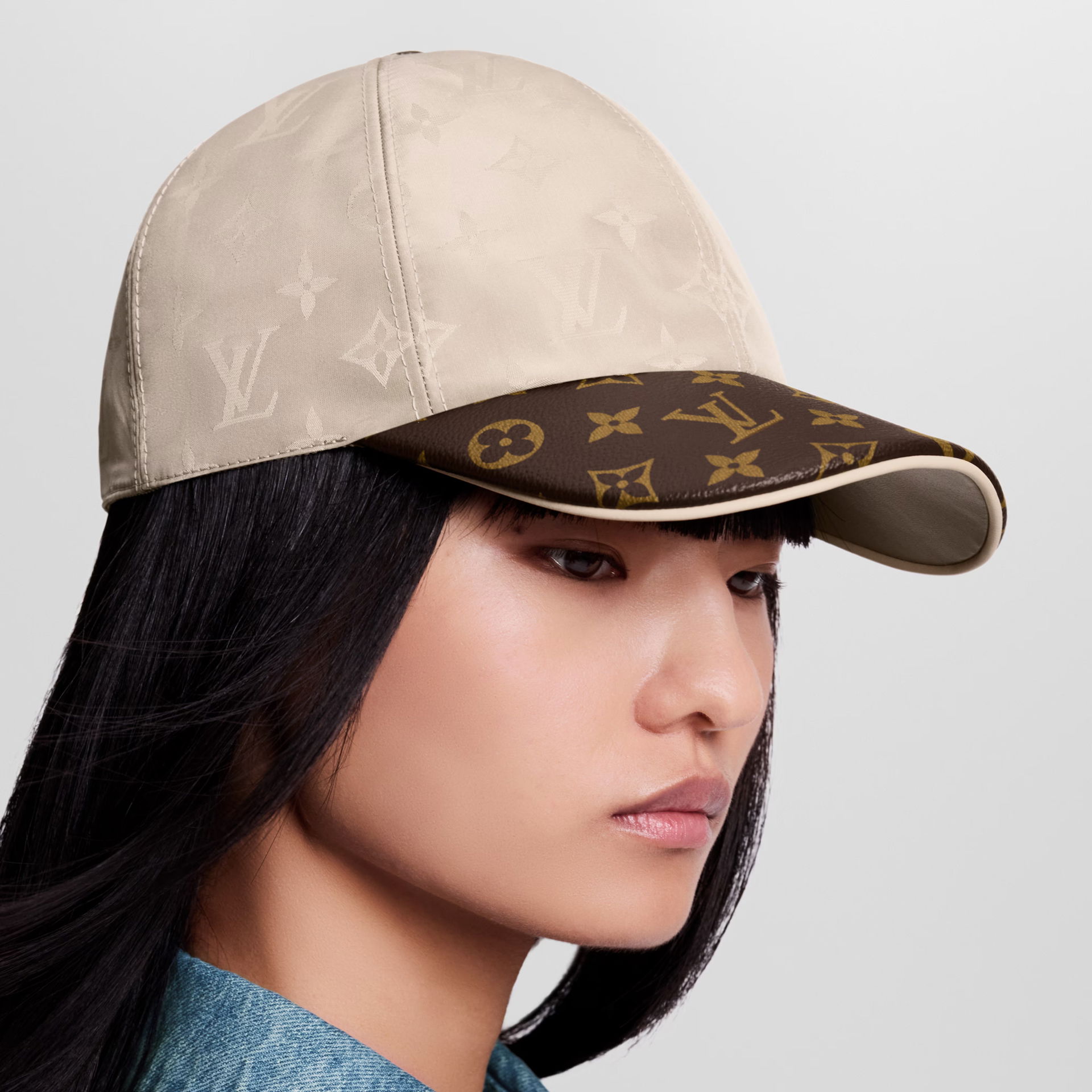 Get Ready Monogram Baseball Cap, 1