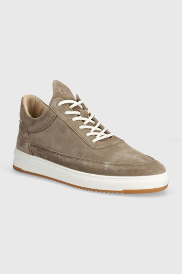 Кецове и обувки Filling Pieces Low Top Ripple Suede Бежово | 25122799988, 0