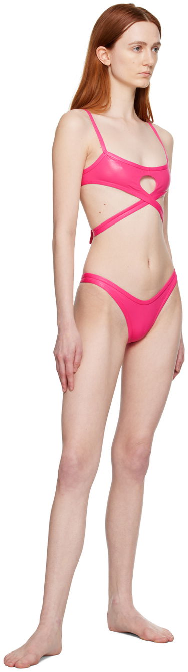 Бански The Attico Attico Cutout Bikini Розово | 233WBB67 PA36, 3
