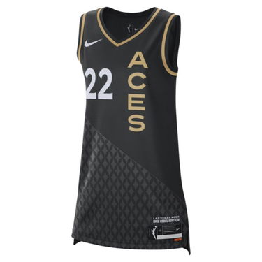 Фланелка Nike A'ja Wilson Aces Rebel Edition Dri-FIT WNBA Victory Jersey Черно | DJ4575-011, 1
