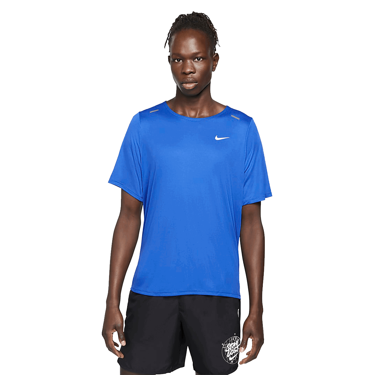 Тениска Nike Rise 365 Wild Run GX Short Sleeve Running T-Shirt Синьо | DA0193-480, 0